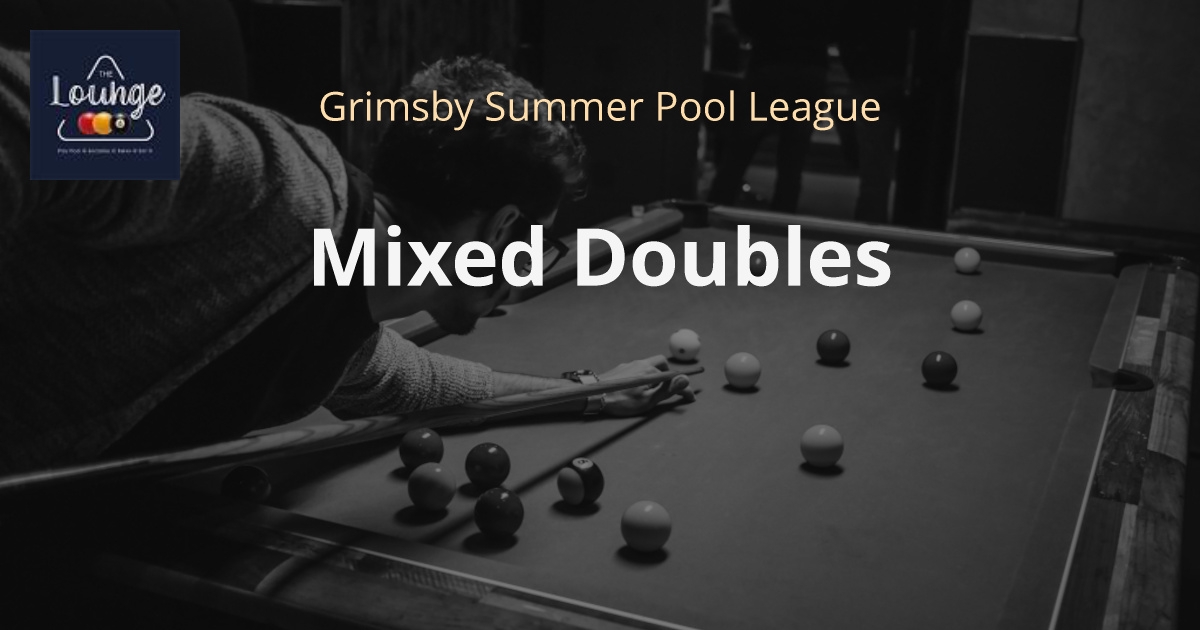 Mixed Doubles Racks Grimsby Summer Pool League