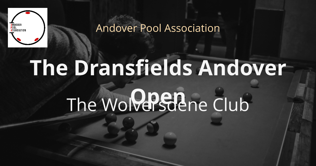 The Andover Open Andover Pool Association